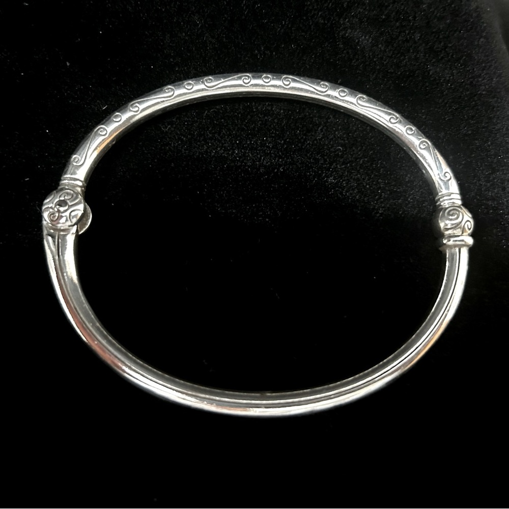 Brighton Shimmer Hinged Bangle Bracelet